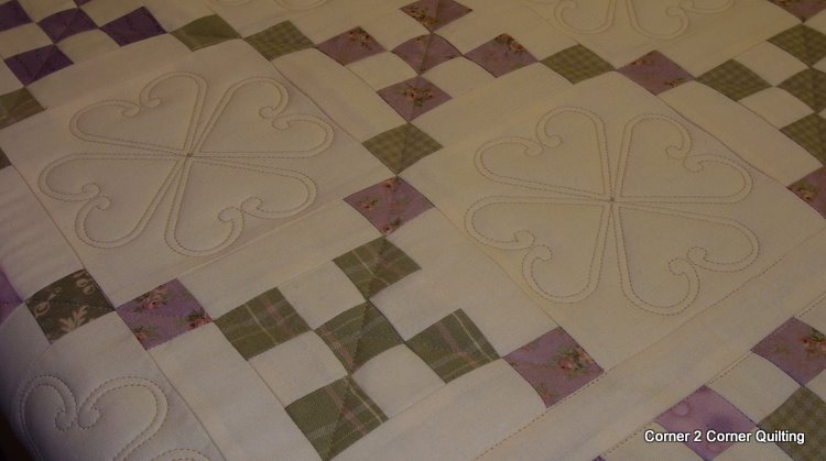 Simple Irish Chain Quilt